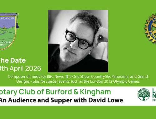 An audience and supper with David Lowe
