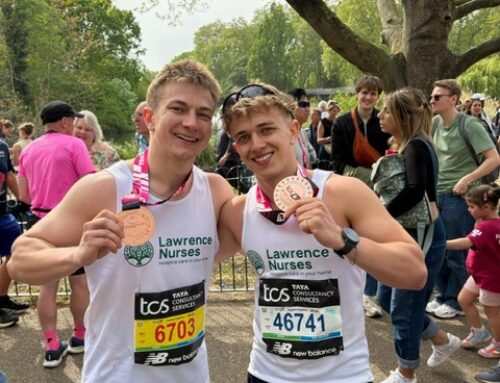 London Marathon 2028 Application to run for Lawrence Nurses